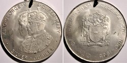 George V & Mary - Silver Jubilee 1935 Medal - Birmingham, England