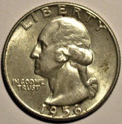 1956 Quarter Dollar - Errors