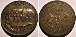 Victoria & the Royal Family - 1897 Diamond Jubilee Token - UK (ex.2)