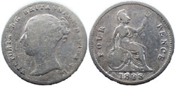 Victoria - 4 Pence 1838 - Kingdom of Great Britain