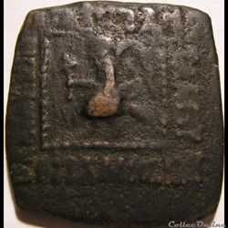 Spalirisos 50-47 BC. - Square - Indo-Scythian Kingdom