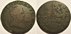 1838 Segovia, 8 Maravedis - Isabel II España