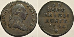 Franz II - 1 Liard 1794 Brussels, Brabant, Austrian Netherlands