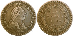 George III - 1 Shilling 6 Pence 1811 - Bank of England