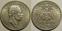 Friedrich August III - 3 Mark 1910 - Kingdom of Saxony