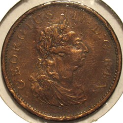 George III - One Penny 1805 Ireland