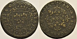 Pietate et Justitia, Rechenpfennig, by Hans Krauwinckel - Nürnberg, Germany