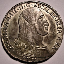 1799 Royaume de Sicile 12 Tari - Ferdinando III de Bourbon-Siciles