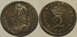 George II - 2 Pence 1729 - Great Britain
