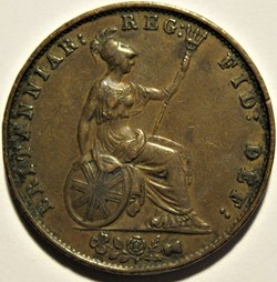 Victoria - HalfPenny 1841 - Kingdom of Great Britain (ex.2)