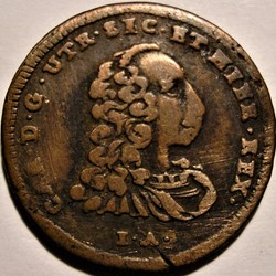 1757/6 Royaume de Naples, Tornese - Carlo di Borbone - Overdate