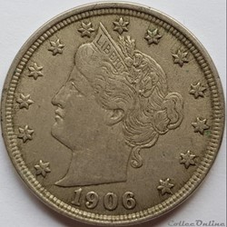 1906 5 Cents
