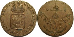 Franz I - 1/4 Kreuzer 1816 Smolník - Austrian Empire
