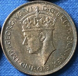 George VI - 1/12 Shilling 1947 - Jersey (ex.2)