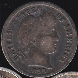 1899 Dime