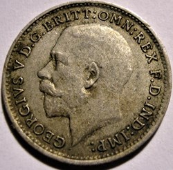George V - 3 Pence 1922 - United Kingdom