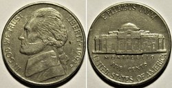 1994 Five Cents Jefferson, Philadelphia