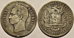 Venezuela - 2 Bolívares 1935