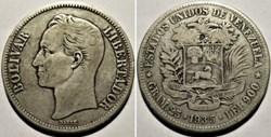 Venezuela - 5 Bolívares 1935
