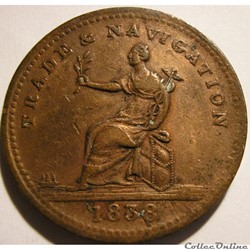 1838 One Stiver - British Guiana
