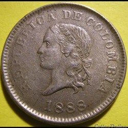 5 Centavos 1888