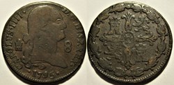 1795 - 8 Maravedis Segovia - Carlos IV de España
