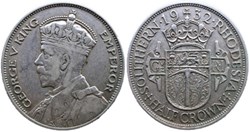 George V - Half Crown 1932 - Southern Rhodesia