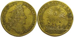Louis XIV - c.1698 Jeton Corporation des Marchands Teintutiers