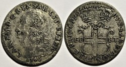 1746 Regno di Sardegna - 5 Soldi - Carlo Emanuele III