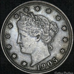 1905 5 Cents