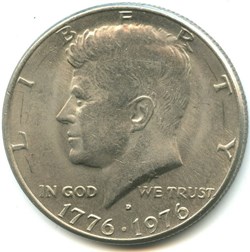 Kennedy - 1976 D. Bicentenial Independence 1776-1976