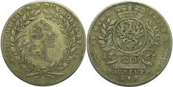 Friedrich Christian - 20 Kreuzer 1765 - Margraviate of Brandenburg-Bayreuth