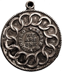 Medalet Cent Fugio 1787 - First Coin Issued of the United States