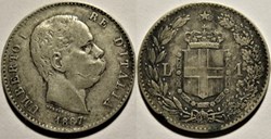 1887 Regno d'Italia, Lira, Roma - Umberto I