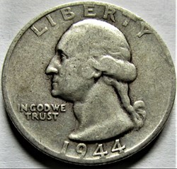 1944 San Francisco Quarter Dollar