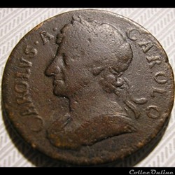Charles II - Farthing 1675 Kingdom of England