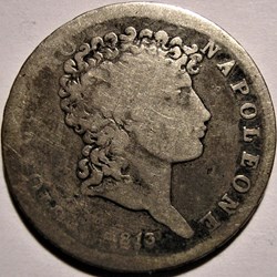 1813 Royaume de Naples, 1 Lira - Joachim Murat