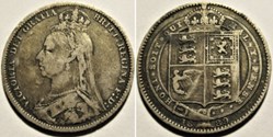 Victoria - 1 Shilling 1889 - Kingdom of Great Britain