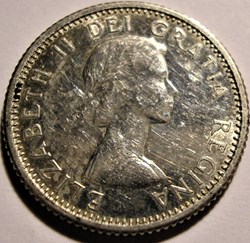 Elizabeth II - 10 Cents 1960
