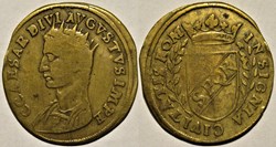 Caesar divi Augustus- Rechenpfennig "SPQR", ca.1550 Nuremberg (2 ex)