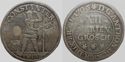 Anton Ulrich - 1/3 Thaler 1706 - P. of Brunswick-Wolfenbüttel