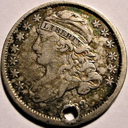 1833 Dime - 10 Cents (ex.2)