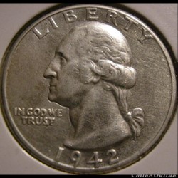 1942 Quarter Dollar
