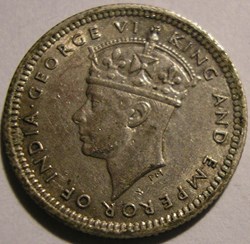 George VI - 5 Cents 1945 - Malaysia