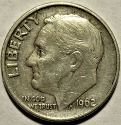 1962 Dime