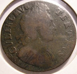William III - HalfPenny 1700 Kingdom of England