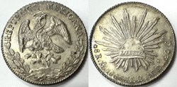 México - 8 Reales 1885 Mexico City