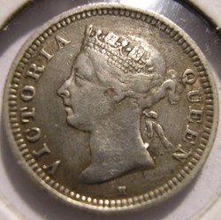 Victoria - 5 Cents 1897 H - Straits Settlements, Malaysia