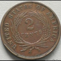 1865 Two Cents