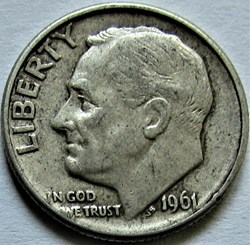 1961 Denver Dime - Doubling